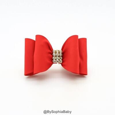 Red Baby Bow Red Bow Hair Clip Bow Hair Clip Toddler Red Hair Clip Girls Bow Hair Clip Big Bow Hair…