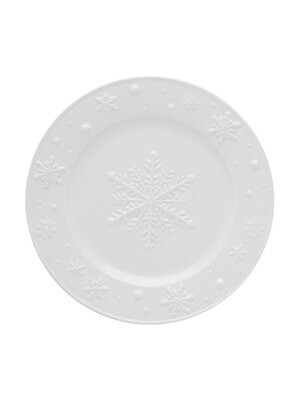 Bordallo Pinheiro Pinheiro Snow Flakes Fruit Plate Beige 65012649, MPN: 65012649, 5600876071644