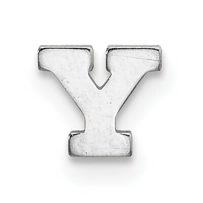 Die Struck Letter Y 14k White Gold WG2220Y, MPN: WG2220Y,