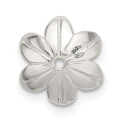 9.6mm Bead Cap Sterling Silver SS4510, MPN: SS4510,