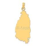 St. Lucia Island Pendant 14k Gold K9755, MPN: K9755,