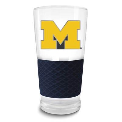 Collegiate Univeristy of Michigan Score Pint Glass GM26126-UM, MPN: GM26126-UM, 737538279874