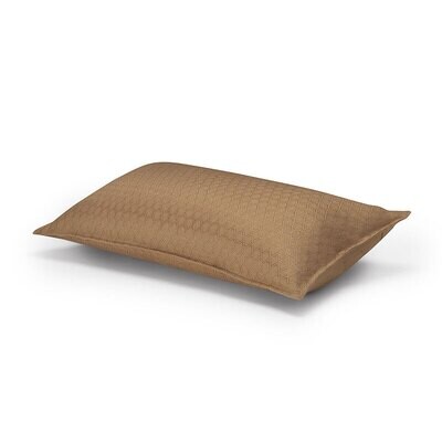 Le Jacquard Francais Portofino Geo Brown Cushion Cover 20 x 12 Inch 27385, MPN: 27385, 3660269273859