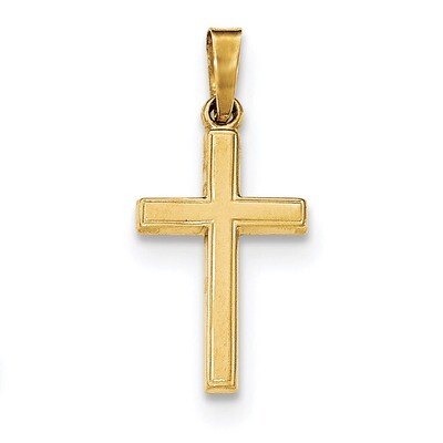 Latin Cross Pendant 14k Gold Polished XR1413, MPN: XR1413, 886774619675