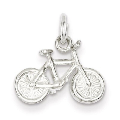 Bicycle Charm Sterling Silver QC1028, MPN: QC1028, 883957977294
