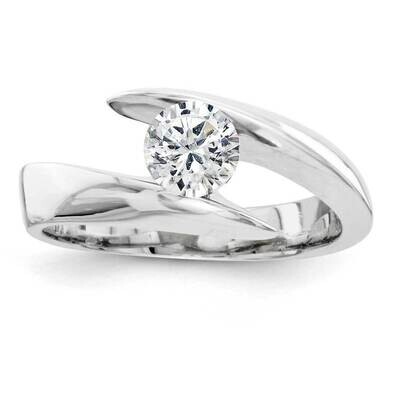 AA Diamond solitaire ring 14k White Gold Y1411AA, MPN: Y1411AA, 883957733081