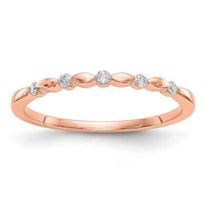 Diamond Band 14k Rose Gold RM3221B-008-RAA, MPN: RM3221B-008-RAA,