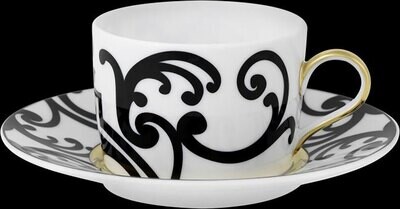 J. Seignolles Taormina Gold Tea Cup and Saucer JS173022, MPN: JS173022,