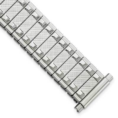 Gold-tone Long 15-20mm Expansion Watch Band Stainless Steel BA526, MPN: BA526,