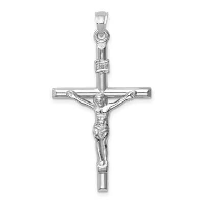 Hollow Crucifix Pendant 14k White Gold XR1843W, MPN: XR1843W, 886774106410
