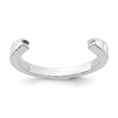 Casted Half Shank 14k White Gold WGSH125, MPN: WGSH125,
