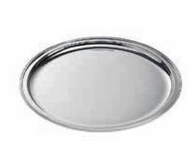 Ercuis Rencontre Round Tray 14.125 Inch Silver Plated F522460-36, MPN: F522460-36, 790955099579