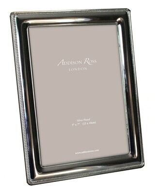 Addison Ross Windsor Photo Frame 5 x 7 Inch Silver-plated FR2625, MPN: FR2625, UPC/EAN: 50240431856…