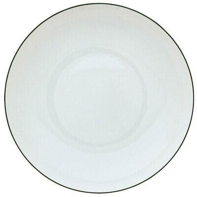 Raynaud Monceau Couleurs Empirte Green French Rim Soup Plate, MPN: 0367-37-250022, 3660006659328