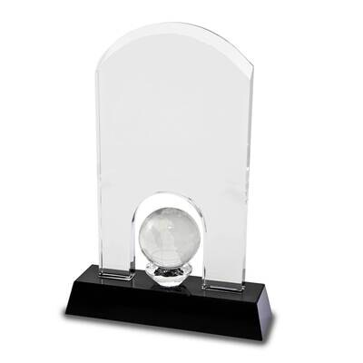 Optic Glass Domed Globe Award GM15241, MPN: GM15241, 86645850897