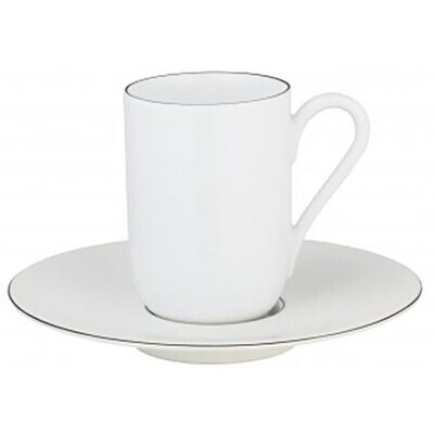 Raynaud Monceau Platine Expresso Cup And Saucer 0362-37-851012, MPN: 0362-37-851012, 3660006763643