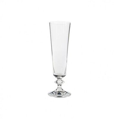 Casafina Riva Clear Flute 9 Oz Set of 6 CFV0080-CLR, MPN: CFV0080-CLR, 840289091197