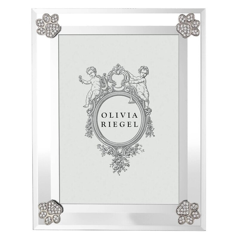 Olivia Riegel Paw Print 5 x 7 Inch Picture Frame RT4801