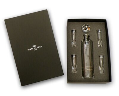 Vista Alegre Naipes Case With Vodka Decanter and 4 Shots 48001481, MPN: 48001481, 5601266951034