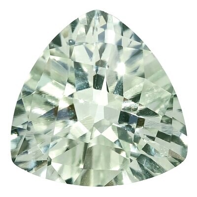 Green Quartz 5mm Trillion Checkerboard AA Quality Gemstone GQ-0500-TRX-AA, MPN: GQ-0500-TRX-AA,