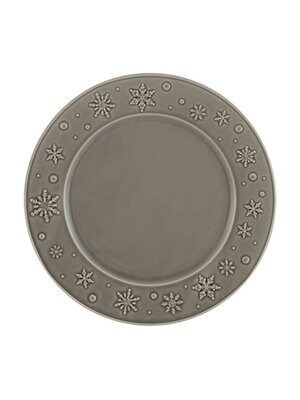 Bordallo Pinheiro Pinheiro Snowflakes Charger Plate Anthracite 65023639, MPN: 65023639, 56004136093…