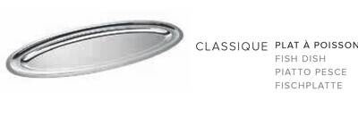 Ercuis Classique Fish Dish 21.625 x 9 Inch Silver Plated F530475-55, MPN: F530475-55, 3660656871675