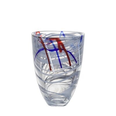 Kosta Boda Contrast Vase Grey 7041515, MPN: 7041515, 7321646017522