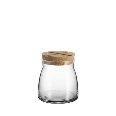 Kosta Boda Bruk Jar With Cork Clear Medium 7051706, MPN: 7051706, 7321646042586