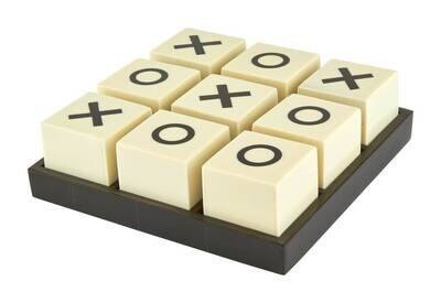 Tizo Horn Bone Classy Tic Tac Toe Set W360XO, MPN: W360XO,