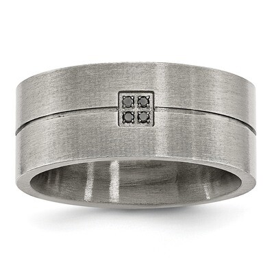 Matte Black Diamond Band Stainless Steel SR413, MPN: SR413, 191101020476