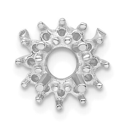 Cluster Round .50ct. Setting 14k White Gold WG292, MPN: WG292,