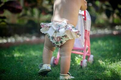 Floral Ruffle Back Bloomers and Headband Baby Flower Headband Floral Baby Bloomers Baby Summer Set …