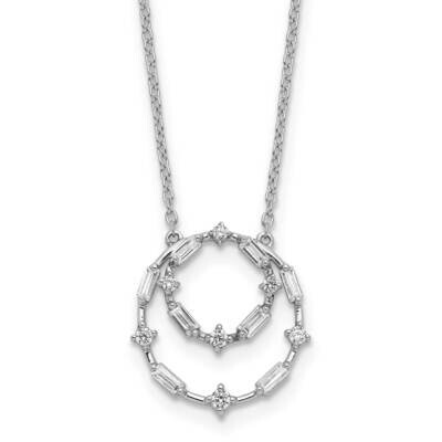 Diamond 18 Inch Necklace 14k White Gold PM8562-033-WA, MPN: PM8562-033-WA, 883957763798