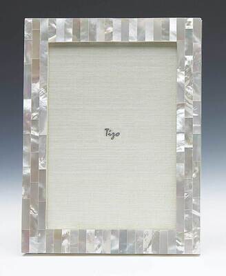 Tizo 2 x 3 Inch Super Pearl White Picture Frame MP60PWH-23, MPN: MP60PWH-23,