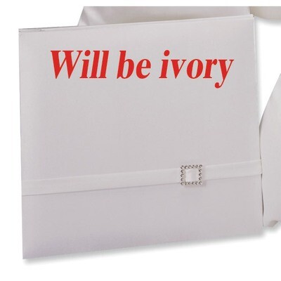 Ivory Glamour 8x8 Scrapbook Album GL9867