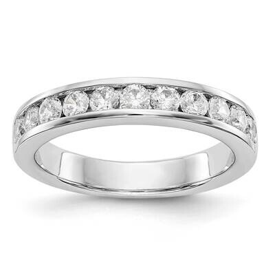 11-Stone Diamond Channel Band 14k White Gold RM3325B-077-WAA, MPN: RM3325B-077-WAA,