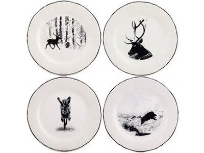 Gien Chambord Dessert Plates Assorted 1848B4AD26, MPN: 1848B4AD26, 3660838010649