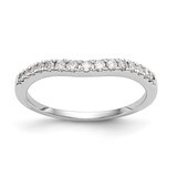 Diamond Wedding Band 14k White Gold RM2972B-025-WAA, MPN: RM2972B-025-WAA, RM2972B-025-WAA_HOM