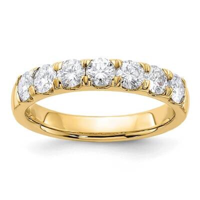 1ct. 7 Stone G H I True Light Moissanite Band 14k Gold DB0005-7-100Y4MT, MPN: DB0005-7-100Y4MT, 191…
