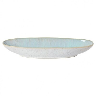 Casafina Eivissa Sea Blue Oval Platter 13 Inch LNA331-SEA, MPN: LNA331-SEA, 840289090749