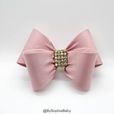 Pale Pink Hair Clip Pink Bow Hair Clip Bow Hair Clip Toddler Pink Hair Clip Girls Bow Hair Clip Big…