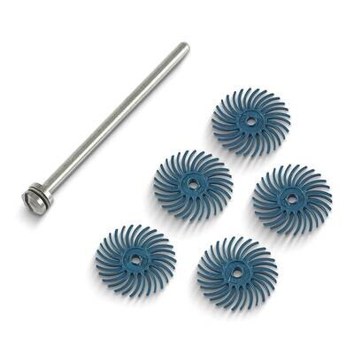Pack of 48 3M 400 Grit 9/16 Bristle Disc Kit JT5150, MPN: JT5150,