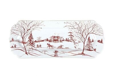 Juliska Country Estate Winter Frolic Ruby Hostess Tray Main House CE54/73, MPN: CE54/73, 8140570163…