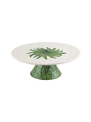 Bordallo Pinheiro Pinheiro Pineapple Cake Stand 13 Inch White 65027294, MPN: 65027294, 5600413619803
