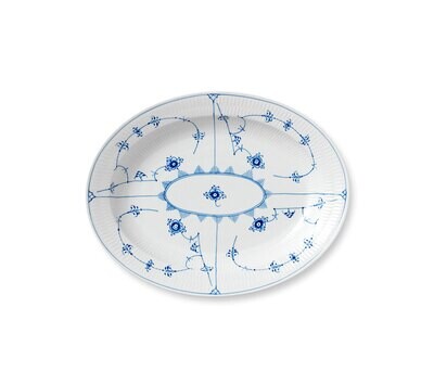 Royal Copenhagen Blue Fluted Plain Oval Platter Large 14.25 Inch 1017186, MPN: 1017186, 57051401562…