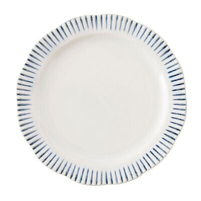 Juliska Sitio Stripe Indigo Dinner Plate KW01/046, MPN: KW01/046, 815261024333