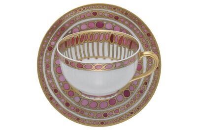 Robert Haviland Syracuse Rose Tea Cup and Saucer HP61122, MPN: HP61122,