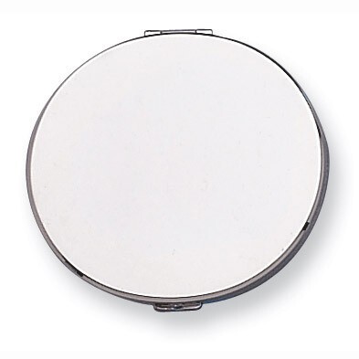 Silver-Tone Compact Mirror GM2728, MPN: GM2728, 788089052188