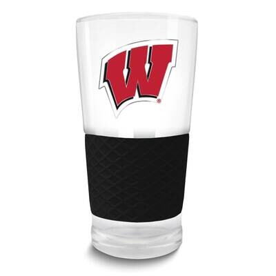 Collegiate Univeristy of Wisconsin Score Pint Glass GM26126-UWI, MPN: GM26126-UWI, 737538112546