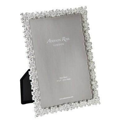 Addison Ross 5 x 7 Inch Diamante Daisy Picture Frame Zinc FR0850, MPN: FR0850, UPC/EAN: 50240431929…